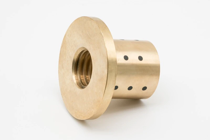 Oil-Free Trapezoidal Nut for Vacuum Chambers