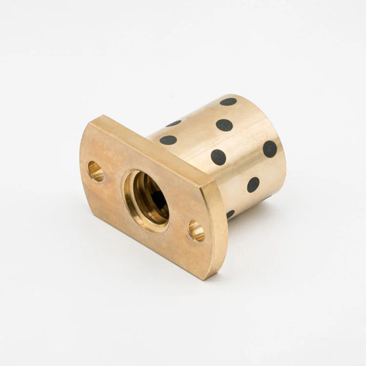 Oljefri trapesmutter for tekstilmaskin Oljefri trapesmutter for tekstilmaskin